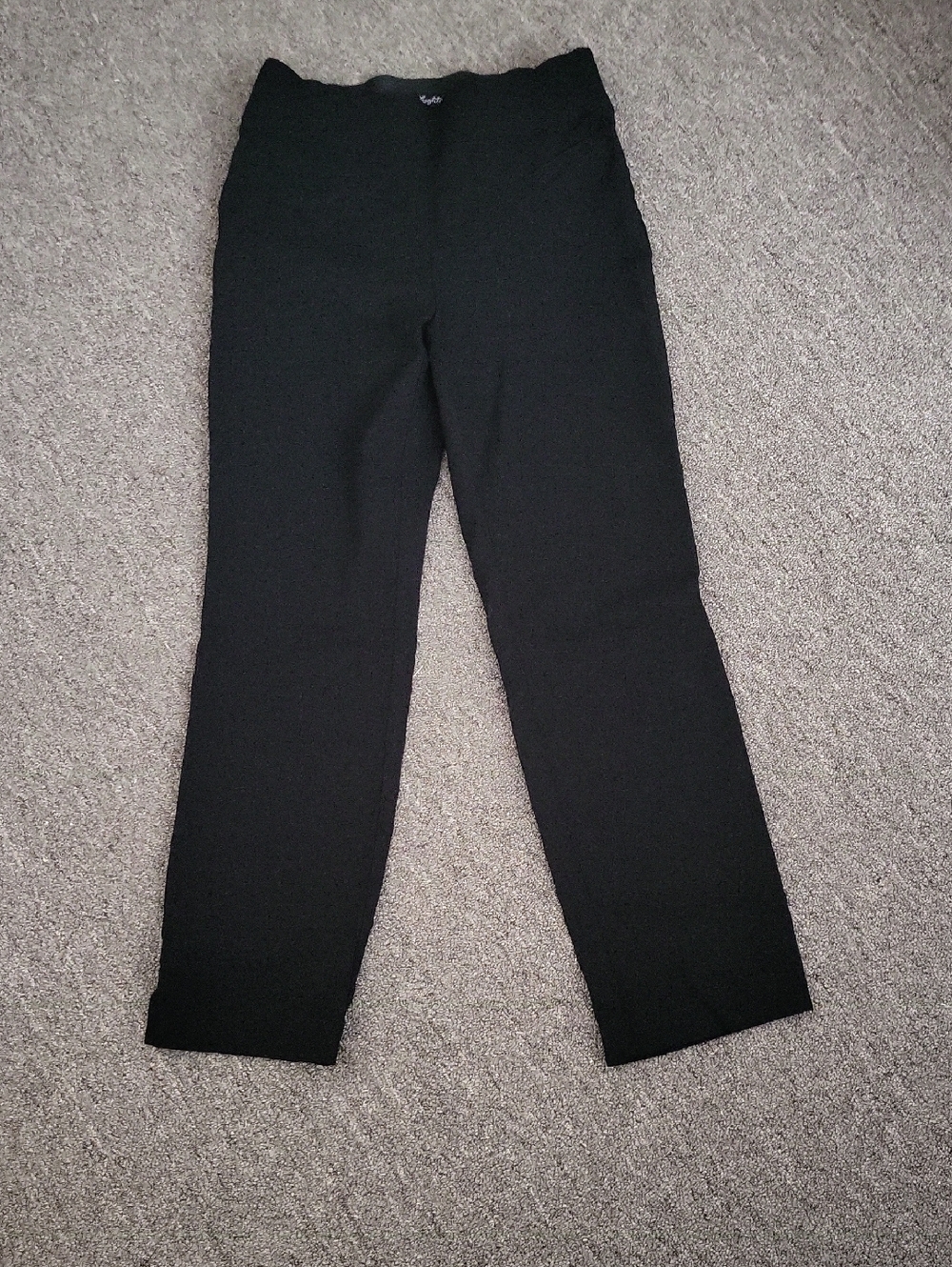 Black Dress Pants - Classic Straight Fit